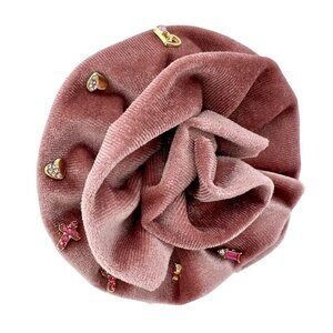 Free People Rosette Stud Earring Pack With Decorative Velvet Holder